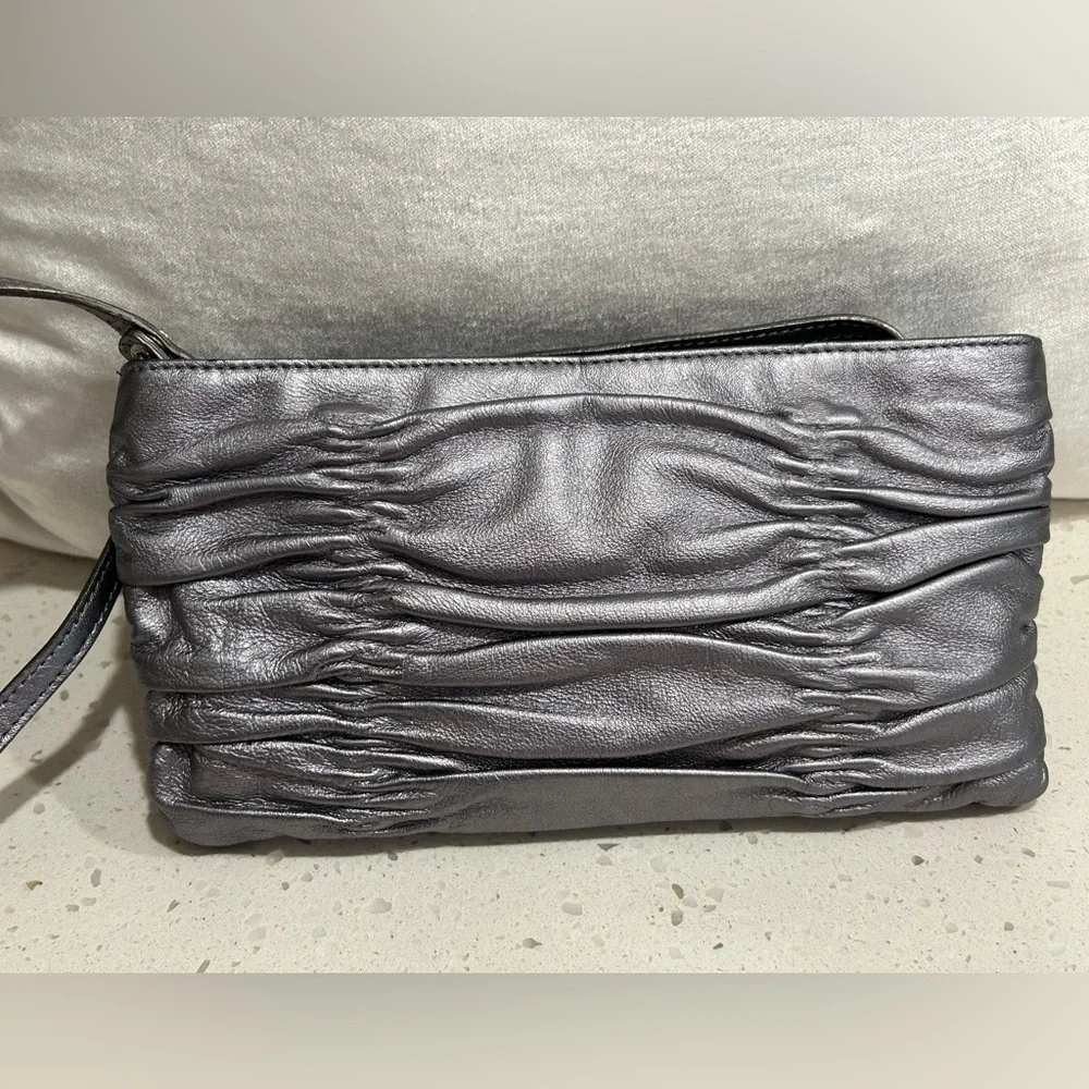 Michael Kors Metallic Shoulder/Clutch Bag